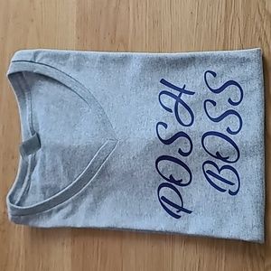 Woman's T-shirt "Posh Boss"